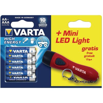 Varta High Energy 4xaa+4xaaa (8 Stk., AA), Batterien + Akkus Varta High Energy 4xaa+4xaaa (8 Stk., AA), Batterien + Akkus