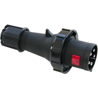 PCE Power Twist 045-6xs Stecker - 125A, 5p, IP66, Schwarz PCE Power Twist 045-6xs Stecker - 125A, 5p, IP66, Schwarz