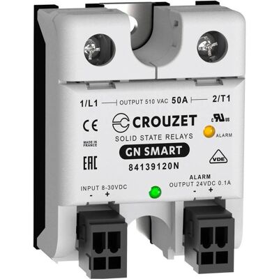 Crouzet 84139120N Halbleiterrelais - 50A, Nullspannung, Panelmontage Crouzet 84139120N Halbleiterrelais - 50A, Nullspannung, Panelmontage