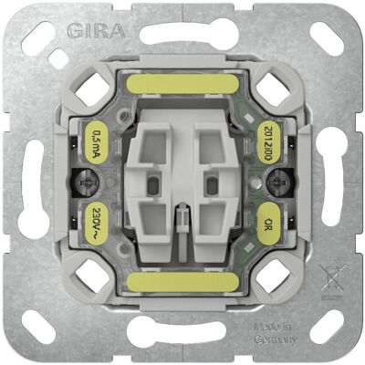 GIRA 3186 00 - Schalter - Oranges LED - 16 AX 250 V~ GIRA 3186 00 - Schalter - Oranges LED - 16 AX 250 V~