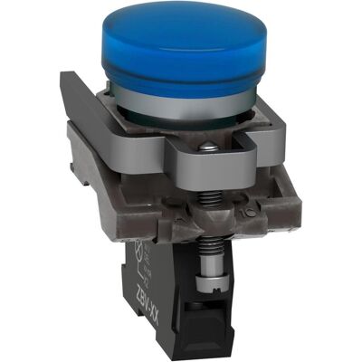 Schneider Electric Leuchtmelder LED 48-120VAC blau XB4BVG6, Schalter + Taster, Blau Schneider Electric Leuchtmelder LED 48-120VAC blau XB4BVG6, Schalter + Taster, Blau