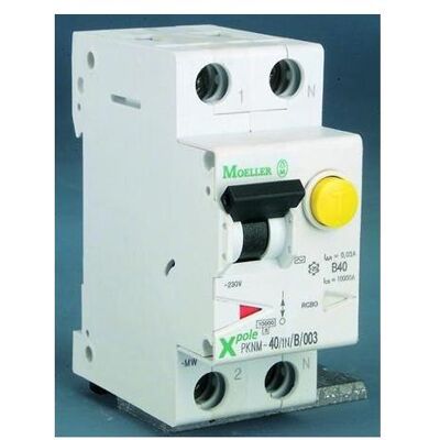 Eaton Moeller PKNM-16/1N/B/003 Fehlerstromschutzschalter - 230V, 16A, 30mA, Typ B Eaton Moeller PKNM-16/1N/B/003 Fehlerstromschutzschalter - 230V, 16A, 30mA, Typ B