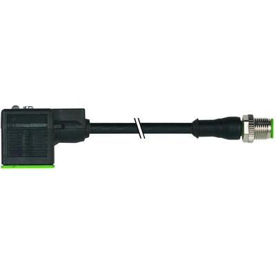 Murr Elektronik Ventilstecker Schwarz 7000-40881-6360100 Inhalt: 1 St., Elektronikkabel + Stecker, Schwarz Murr Elektronik Ventilstecker Schwarz 7000-40881-6360100 Inhalt: 1 St., Elektronikkabel + Stecker, Schwarz