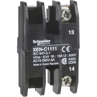 Schneider Electric, Systemstromversorgung, Hilfsschalter ohne Sprungfunktion, 1Ö, XENC1121 Schneider Electric, Systemstromversorgung, Hilfsschalter ohne Sprungfunktion, 1Ö, XENC1121