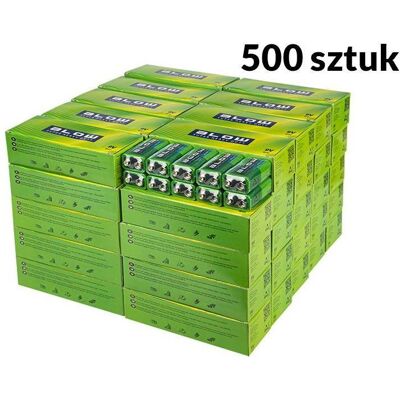 Blow 82-571# Battery shock extra large 9v 6f22 (500 Stk., 9V Block), Batterien + Akkus Blow 82-571# Battery shock extra large 9v 6f22 (500 Stk., 9V Block), Batterien + Akkus