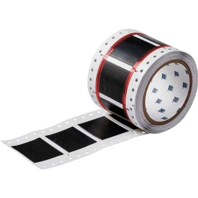 Brady, Etikettenrolle, 2HX-1000-2-BK, B-7642, Heatex Schrumpfschlauch 2:1, Schwarz, 50 x 41,5mm, für Kabeldurchmess Brady, Etikettenrolle, 2HX-1000-2-BK, B-7642, Heatex Schrumpfschlauch 2:1, Schwarz, 50 x 41,5mm, für Kabeldurchmess