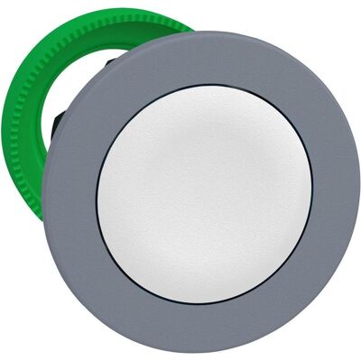 Schneider Electric Drucktaster, Front, Kunststoff, rastend, ZB5FH01C0, Schalter + Taster, Schwarz, Grau, Weiss Schneider Electric Drucktaster, Front, Kunststoff, rastend, ZB5FH01C0, Schalter + Taster, Schwarz, Grau, Weiss