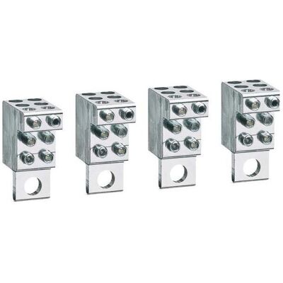 Hager HYS156H - Anschlussklemme - 4-polig - Cu/Al - M8 - 6x4-25mm² Hager HYS156H - Anschlussklemme - 4-polig - Cu/Al - M8 - 6x4-25mm²