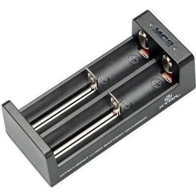 Ladegerät für Li-Ion 18650 Xtar MC2C USB-C zylindrische Akkus (1 Stk., A, AA, AAA, AAAA, C, D), Akku Ladegerät Ladegerät für Li-Ion 18650 Xtar MC2C USB-C zylindrische Akkus (1 Stk., A, AA, AAA, AAAA, C, D), Akku Ladegerät