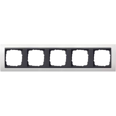 Gira 0215808 - Rahmen 5f reinweiß - IP20 - Abdeckrahmen Gira 0215808 - Rahmen 5f reinweiß - IP20 - Abdeckrahmen