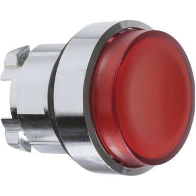 Schneider Electric Leuchttaster rot rund 22mm IP66, Schalter + Taster, Rot, Silber Schneider Electric Leuchttaster rot rund 22mm IP66, Schalter + Taster, Rot, Silber