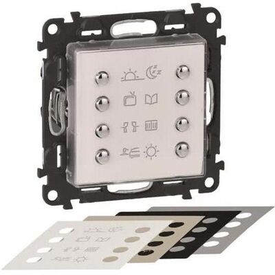 Legrand 752199 MyHome - 8 Szenariebuttons - Szenarietaster Legrand 752199 MyHome - 8 Szenariebuttons - Szenarietaster