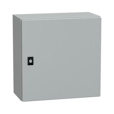 Schneider CRN IP66-Gehäuse mit Montageplatte 400 x 400 x 200 mm (NSYCRN44200P) (Gehäuse), Elektronikzubehör + Gehäuse, Grau Schneider CRN IP66-Gehäuse mit Montageplatte 400 x 400 x 200 mm (NSYCRN44200P) (Gehäuse), Elektronikzubehör + Gehäuse, Grau