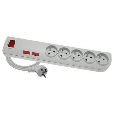 Elgotech, Steckdosenleiste, Steckdosenleiste PSF Überspannungsschutz 5 Steckdosen 1,5 m weiss (PSF-501) (CEE 7/5, 1.50 m) Elgotech, Steckdosenleiste, Steckdosenleiste PSF Überspannungsschutz 5 Steckdosen 1,5 m weiss (PSF-501) (CEE 7/5, 1.50 m)