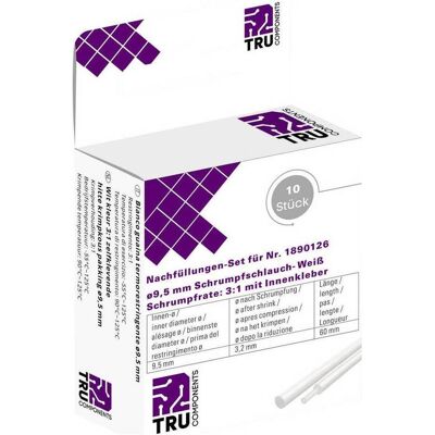 Tru Components, Schrumpfschlauch, Schrumpfschlauch-Nachfüll-Set (10x) Tru Components, Schrumpfschlauch, Schrumpfschlauch-Nachfüll-Set (10x)