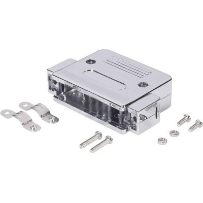 BKL Electronic D-SUB-Gehäuse, Elektronikkabel + Stecker, Silber BKL Electronic D-SUB-Gehäuse, Elektronikkabel + Stecker, Silber