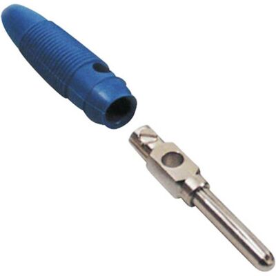 BKL Electronic Bananenstecker, Elektronikkabel + Stecker, Blau BKL Electronic Bananenstecker, Elektronikkabel + Stecker, Blau
