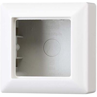 JUNG AS 581 A AL - Aluminium 1-fach Abdeckung für Schalter JUNG AS 581 A AL - Aluminium 1-fach Abdeckung für Schalter