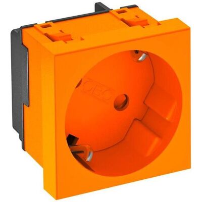 OBO Bettermann Modell 6120075 - Steckdose, Orange OBO Bettermann Modell 6120075 - Steckdose, Orange