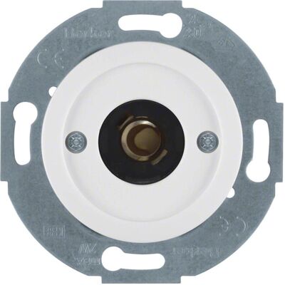 Berker, Lichtschalter + Storenschalter, S1930 Drucktaster mit Licht- 5104 signal E10 polarweiss Schliesser Berker, Lichtschalter + Storenschalter, S1930 Drucktaster mit Licht- 5104 signal E10 polarweiss Schliesser