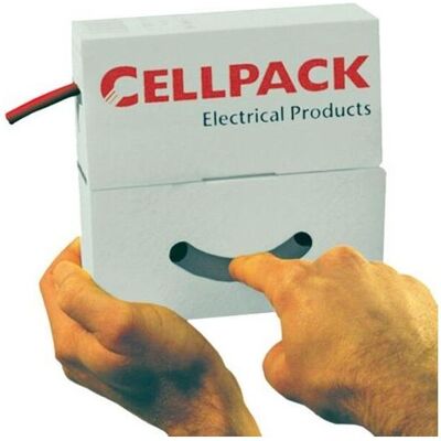Cellpack 127074 Schrumpfschlauch - Grün/Gelb - 8m Cellpack 127074 Schrumpfschlauch - Grün/Gelb - 8m