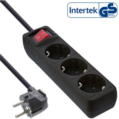 InLine, Steckdosenleiste, Steckdosenleiste (3x, CEE 7/3, 5 m) InLine, Steckdosenleiste, Steckdosenleiste (3x, CEE 7/3, 5 m)