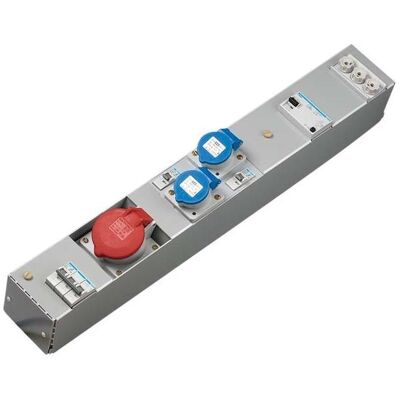 Hager, Steckdosenleiste, Steckdosenleiste ZAH015L 1xCEE 32A 2xCEE 16A 160x100x710 Hager, Steckdosenleiste, Steckdosenleiste ZAH015L 1xCEE 32A 2xCEE 16A 160x100x710