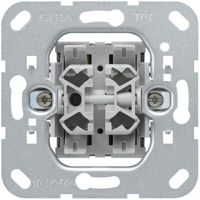 Gira 013900 - Doppel-Wippschalter - IP20 Gira 013900 - Doppel-Wippschalter - IP20