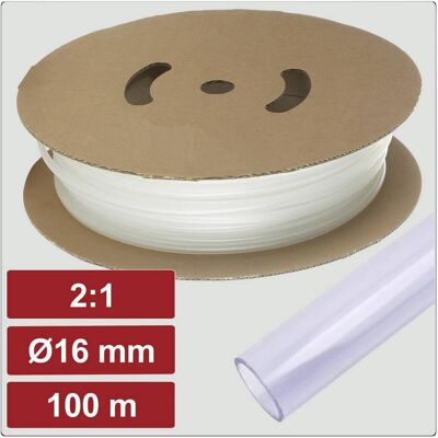 Electronic Garage, Schrumpfschlauch, EG25CA051 Schrumpfschlauch mit Kleber Transparent 16 mm 8 mm S (100x) Electronic Garage, Schrumpfschlauch, EG25CA051 Schrumpfschlauch mit Kleber Transparent 16 mm 8 mm S (100x)