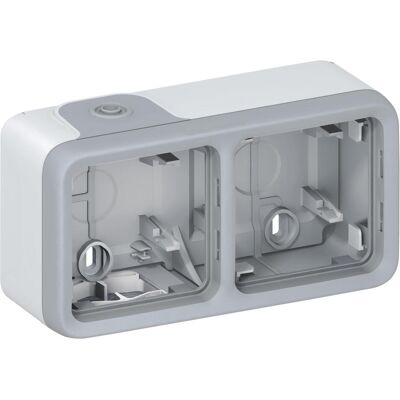Legrand, Abzweigdose, FRAP Gehaeuse 2-f waage. gr 69672 FrAp Plexo IP55 69672 Legrand, Abzweigdose, FRAP Gehaeuse 2-f waage. gr 69672 FrAp Plexo IP55 69672