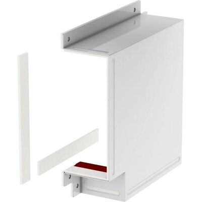 OBO Bettermann, Leitungsführung, OBO BSKM-FW 1025RW Flachwinkel für Wand- und Deckenmontage 100x250 reinweià (25 cm) OBO Bettermann, Leitungsführung, OBO BSKM-FW 1025RW Flachwinkel für Wand- und Deckenmontage 100x250 reinweià (25 cm)