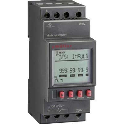 Muller MR 28.10 pro 230V Digital-Timer - 16A, 0,1s-999h Muller MR 28.10 pro 230V Digital-Timer - 16A, 0,1s-999h