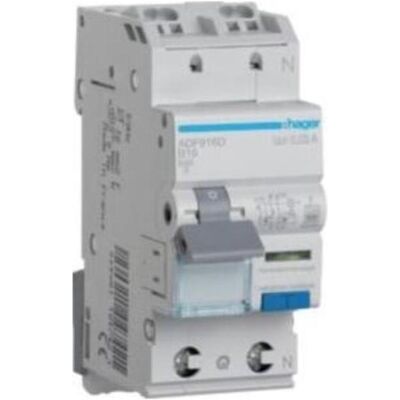 Hager ADF916D - Schutzschalter mit FI Typ F 16A 30mA 6kA Hager ADF916D - Schutzschalter mit FI Typ F 16A 30mA 6kA