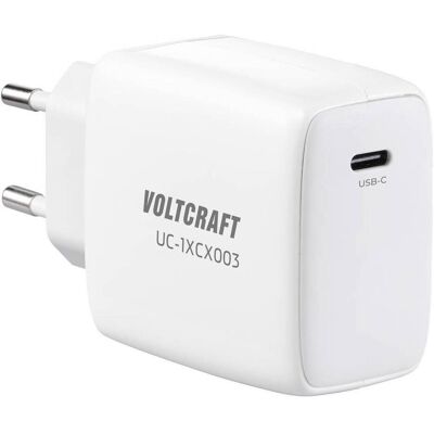 Voltcraft GaN VC-13064615 USB-Ladegerät Innenbereich Ausgangsstrom (max.) 2.25 A (45 W, 1 Port), USB Ladegerät, Weiss Voltcraft GaN VC-13064615 USB-Ladegerät Innenbereich Ausgangsstrom (max.) 2.25 A (45 W, 1 Port), USB Ladegerät, Weiss