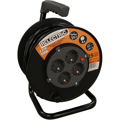 Relectric, Kabelrolle, RELEC492176 Kabeltrommel 25 mtr 3 x 1,5 mm (25 m, 1.50 mm²) Relectric, Kabelrolle, RELEC492176 Kabeltrommel 25 mtr 3 x 1,5 mm (25 m, 1.50 mm²)