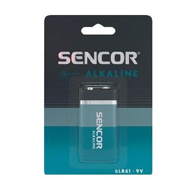 Sencor Einmal alkalisch Batterie 9V, 1-pack (1 Stk.), Batterien + Akkus Sencor Einmal alkalisch Batterie 9V, 1-pack (1 Stk.), Batterien + Akkus