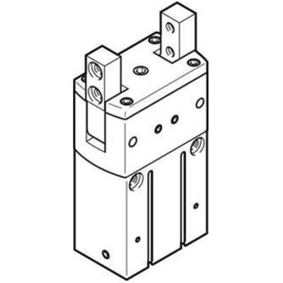 Festo 563909 HGRT-25-A-G2 Radialgreifer Gehäusematerial: Aluminium 1 St. (Gehäuse), Elektronikzubehör + Gehäuse Festo 563909 HGRT-25-A-G2 Radialgreifer Gehäusematerial: Aluminium 1 St. (Gehäuse), Elektronikzubehör + Gehäuse