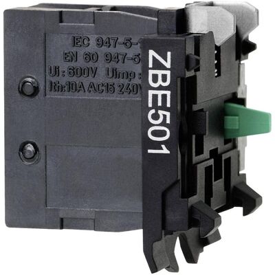 Schneider Electric Hilfsschalterblock 1S, einfach f. ZBE501, Schalter + Taster Schneider Electric Hilfsschalterblock 1S, einfach f. ZBE501, Schalter + Taster
