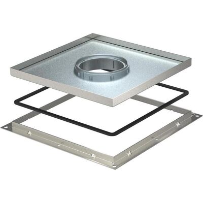 OBO Bettermann OBO RKF3 V2 20 Rahmenkassette für Tubus 283x283x20, Elektronikzubehör + Gehäuse, Silber OBO Bettermann OBO RKF3 V2 20 Rahmenkassette für Tubus 283x283x20, Elektronikzubehör + Gehäuse, Silber
