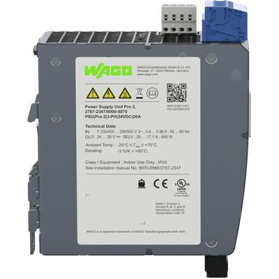 Wago, Systemstromversorgung, 2787-2347/000-070 Wago, Systemstromversorgung, 2787-2347/000-070