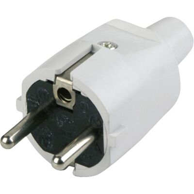 REV, Netzstecker + Netzkupplung, 0512070777 Schutzkontaktstecker PVC 250 V Grau IP20 REV, Netzstecker + Netzkupplung, 0512070777 Schutzkontaktstecker PVC 250 V Grau IP20