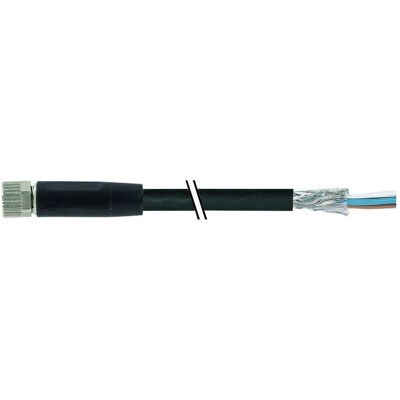 Murr Elektronik M8 Bu. ger. mit freiem Leitungsende, geschirmt PUR-JZ 3x0.34 UL, CSA+schleppk. 10m, Elektronikkabel + Stecker, Schwarz Murr Elektronik M8 Bu. ger. mit freiem Leitungsende, geschirmt PUR-JZ 3x0.34 UL, CSA+schleppk. 10m, Elektronikkabel + Stecker, Schwarz