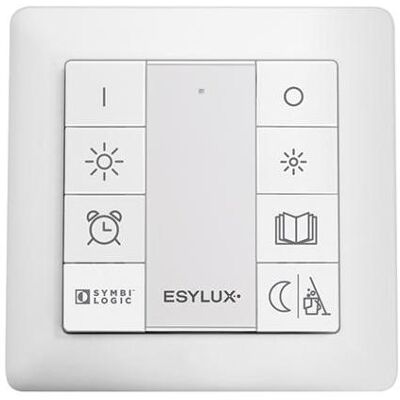Esylux EC10431241, Taster + Schalter, Weiss Esylux EC10431241, Taster + Schalter, Weiss