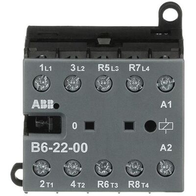 ABB B6-22-00 Kleinschütz - 4-polig, 20A, 415V Spule, 4kW ABB B6-22-00 Kleinschütz - 4-polig, 20A, 415V Spule, 4kW