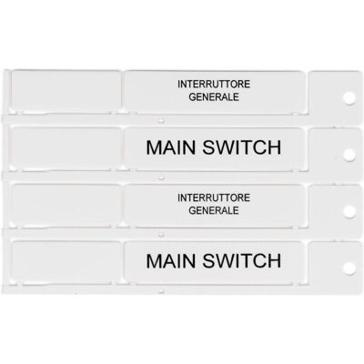 Brady, Kabelverbindung Zubehör, Kennzeichnung, weiss, 15 x 67 mm Brady, Kabelverbindung Zubehör, Kennzeichnung, weiss, 15 x 67 mm