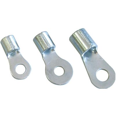 Tracon, Kabelverbindung, Unisolierter Ringkabelschuh, Kupfer, verzinnt, Isolierter Ringkabelschuh Tracon, Kabelverbindung, Unisolierter Ringkabelschuh, Kupfer, verzinnt, Isolierter Ringkabelschuh