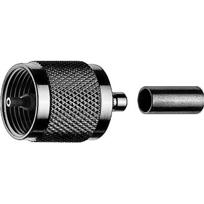 Telegärtner J01040A0000 UHF-Stecker - Kostengünstig, 200 MHz, Schraubverschluss, 11mm Telegärtner J01040A0000 UHF-Stecker - Kostengünstig, 200 MHz, Schraubverschluss, 11mm