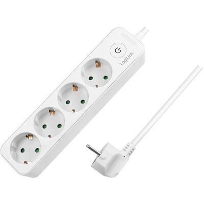 LogiLink, Steckdosenleiste, 4x CEE 7/3 max. (4x, CEE 7/3, 1.50 m) LogiLink, Steckdosenleiste, 4x CEE 7/3 max. (4x, CEE 7/3, 1.50 m)