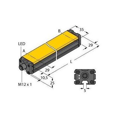 Turck Induktiver (0.20 m), Stromkabel Turck Induktiver (0.20 m), Stromkabel