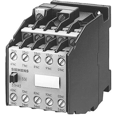 Siemens Modell 3TH4364-4MG1 Hilfsschütz - Sicherheit AC-Relais Siemens Modell 3TH4364-4MG1 Hilfsschütz - Sicherheit AC-Relais